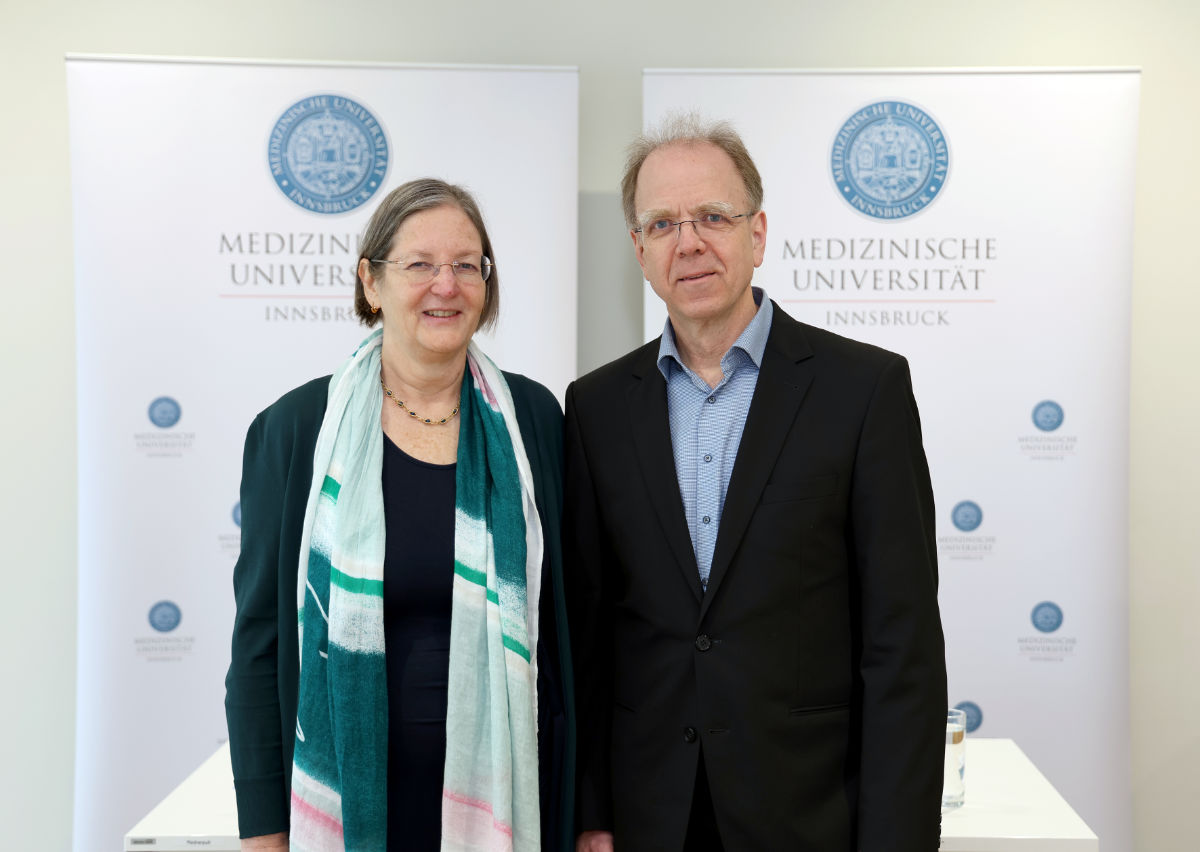 DDaniela Karall und Johannes Zschocke bei der Pressekonferenz (Foto: MUI/D. Bullock)