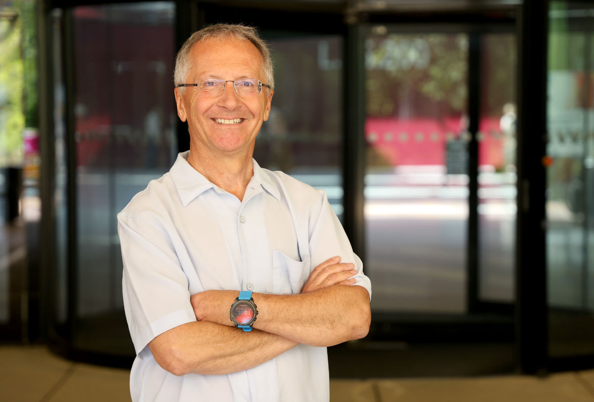 Der neue GCIG-Vorsitzende Christian Marth (li.) mit seinem Vorgänger Michael Bookman. Fotocredit: GCIG/Marth